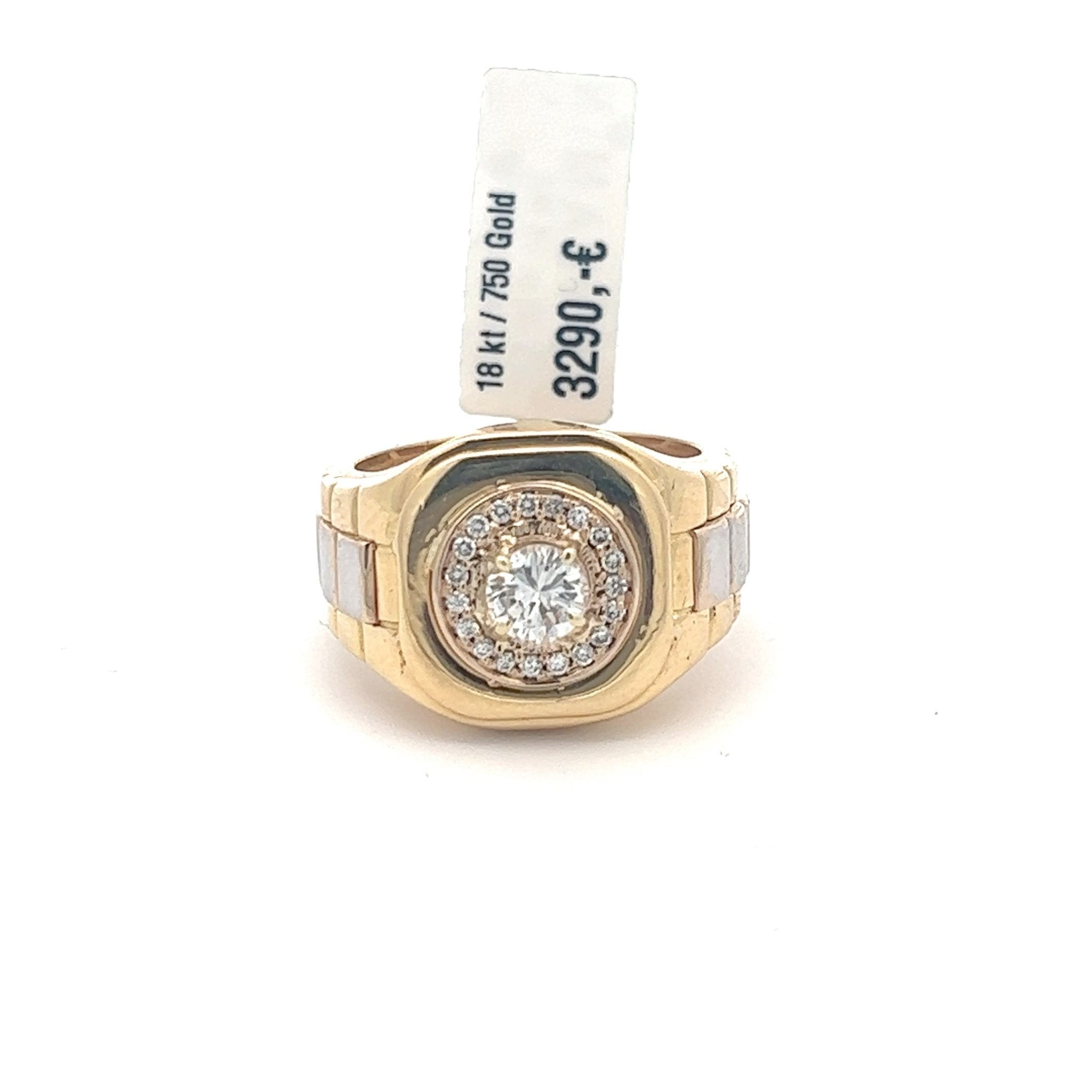 Herren Diamantring 18 kt (750 Gold) 0.82 ct - Juwelier BenjaminHerren Diamantring 18 kt (750 Gold) 0.82 ct