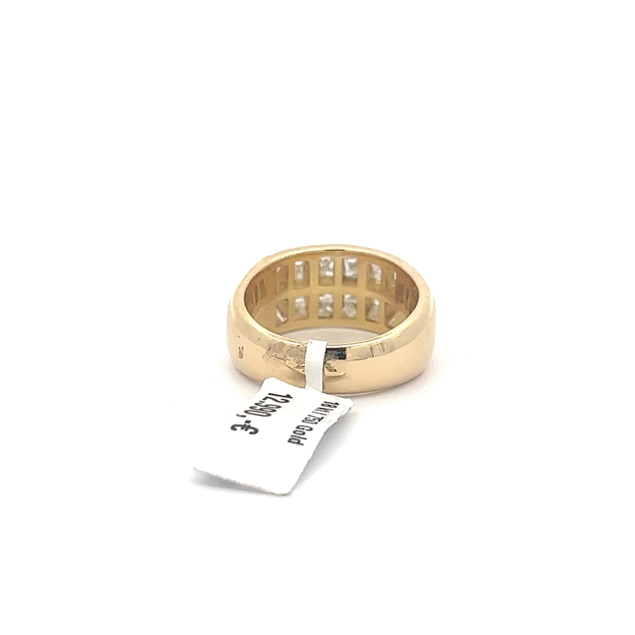 Herren Präsidenten Diamantring 18 kt (750 Gold) 3.21 ct - Juwelier BenjaminHerren Präsidenten Diamantring 18 kt (750 Gold) 3.21 ct