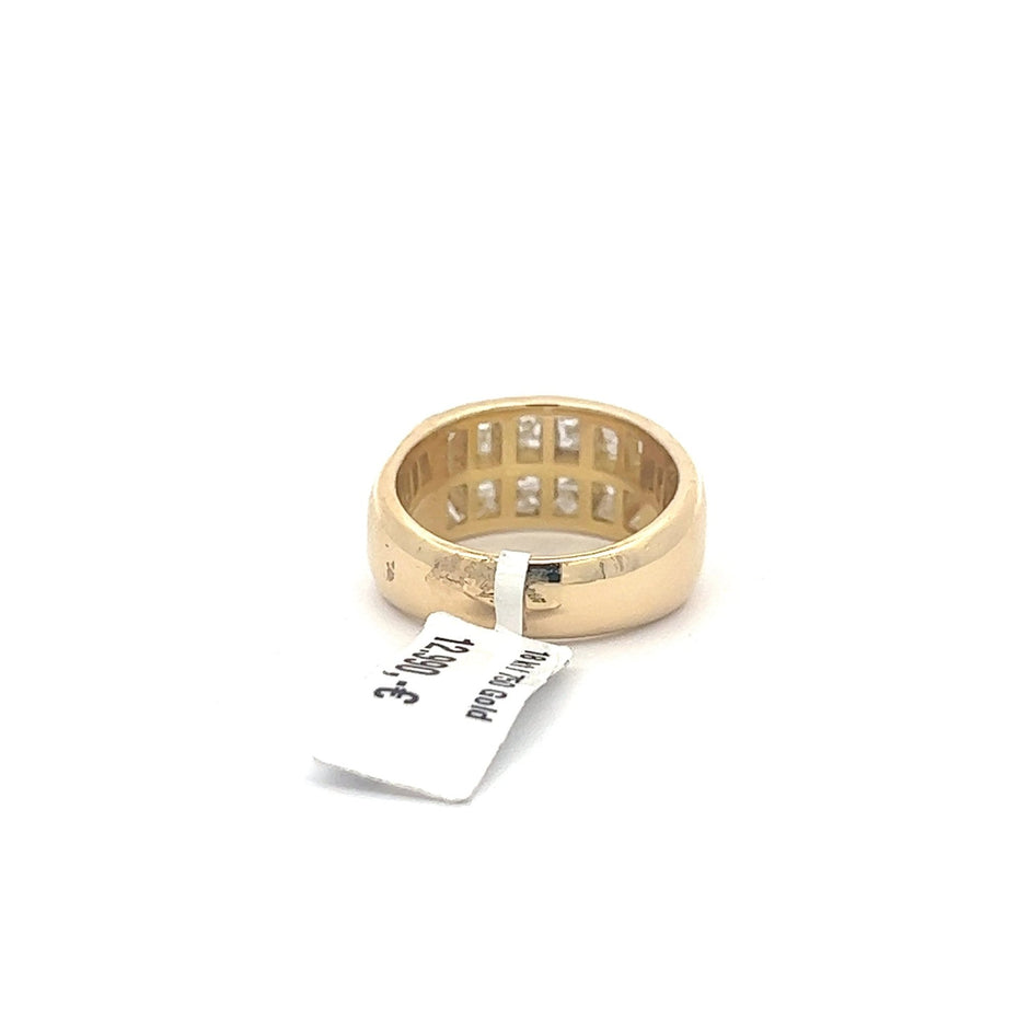 Herren Präsidenten Diamantring 18 kt (750 Gold) 3.21 ct - Juwelier BenjaminHerren Präsidenten Diamantring 18 kt (750 Gold) 3.21 ct