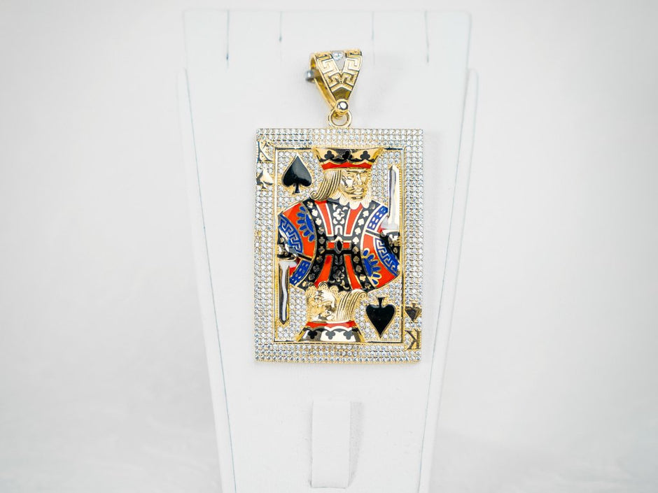 Kartenanhänger Gold - Juwelier Benjamin