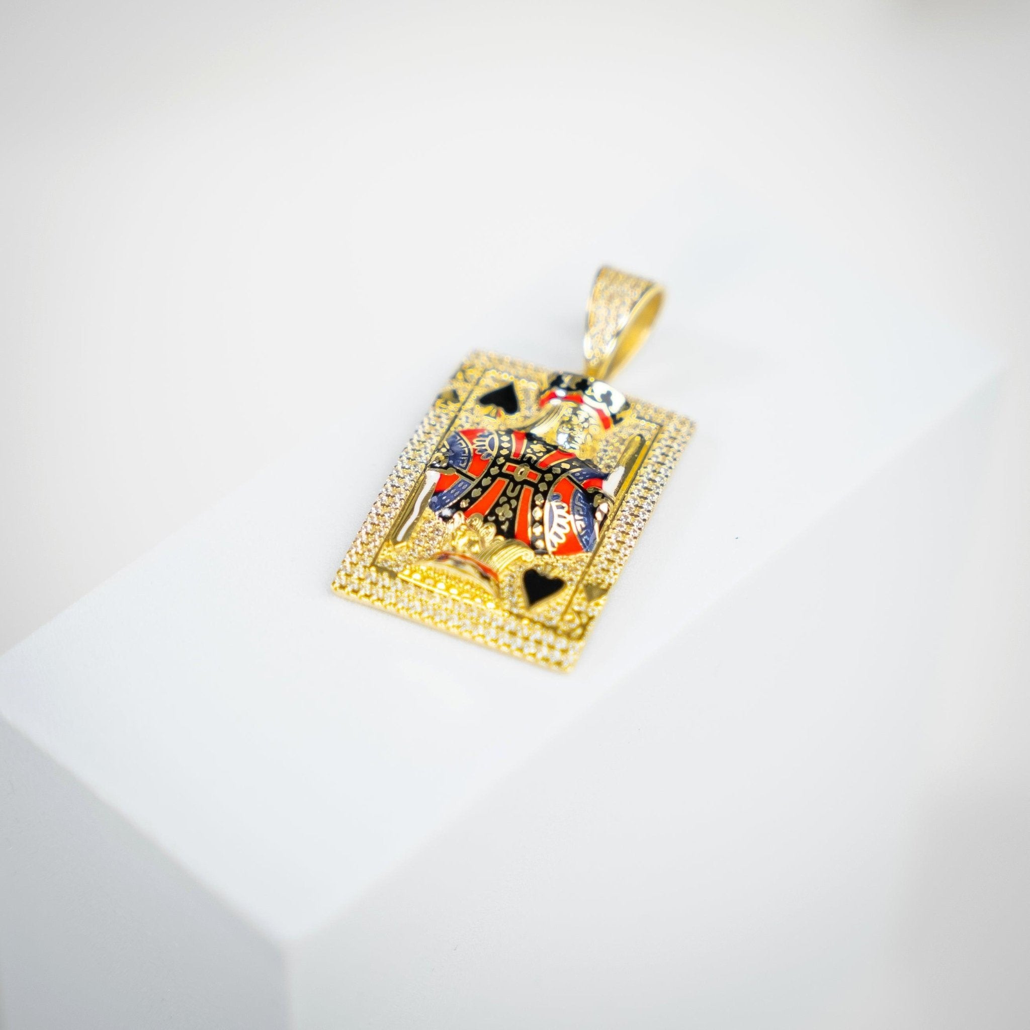 Kartenanhänger Gold - Juwelier Benjamin