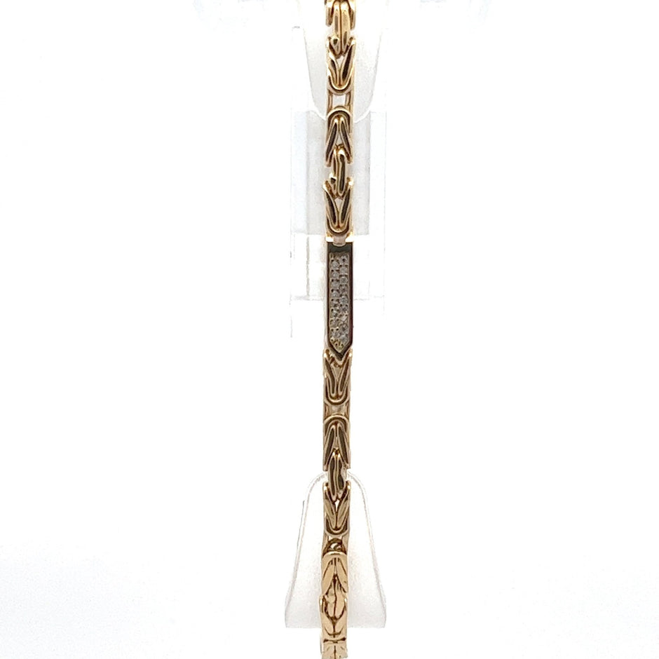 Königsarmband x Steine 3 mm – 22 cm - image-1