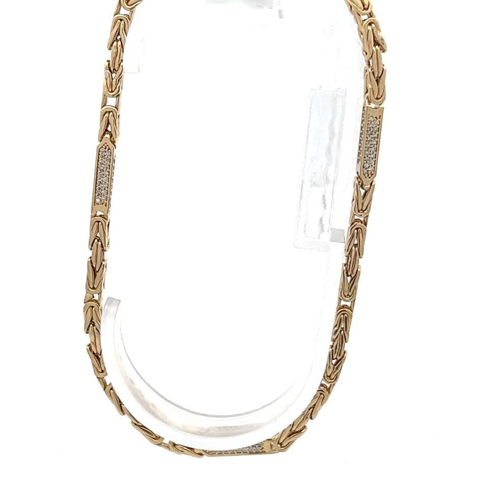 Königsarmband x Steine 3 mm – 22 cm - image 2