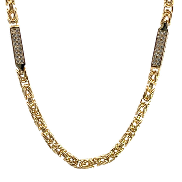 Königskette x Steine 5mm