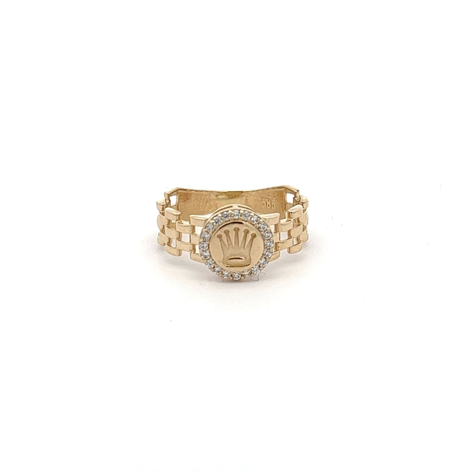 Kronenring 14 kt (585 Gold) - Juwelier BenjaminKronenring 14 kt (585 Gold)