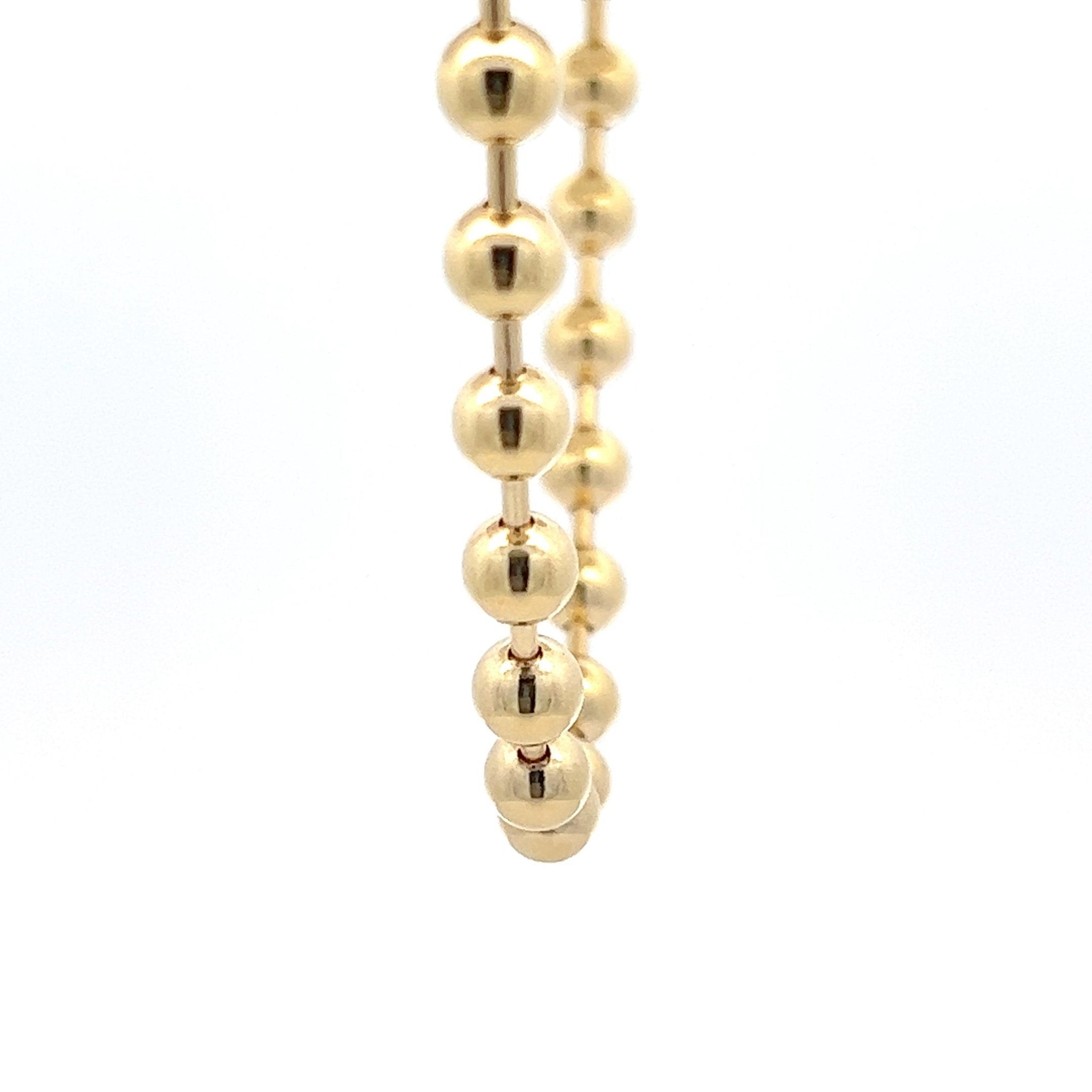 Kugelkette 14 kt (585 Gold) 6 mm - Juwelier BenjaminKugelkette 14 kt (585 Gold) 6 mm