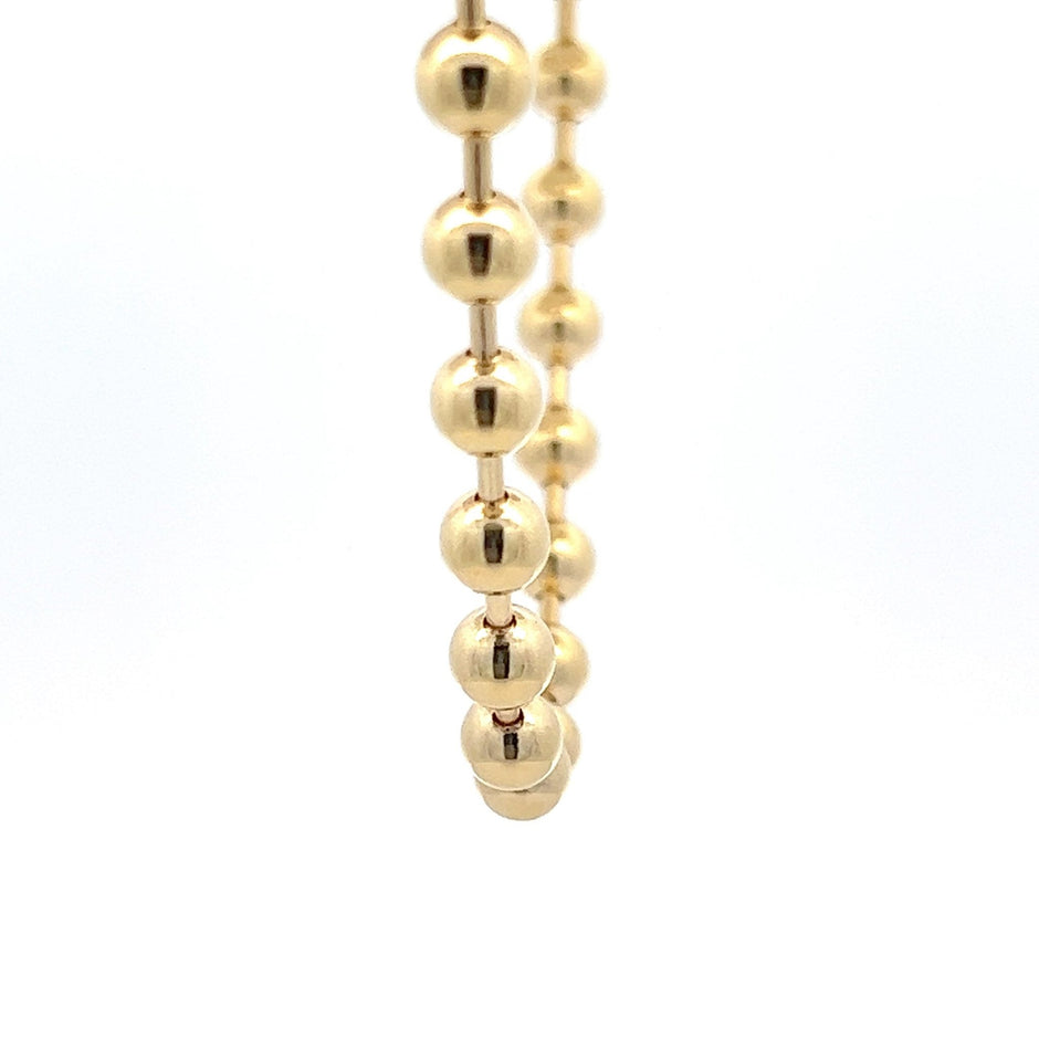 Kugelkette 14 kt (585 Gold) 6 mm - Juwelier BenjaminKugelkette 14 kt (585 Gold) 6 mm