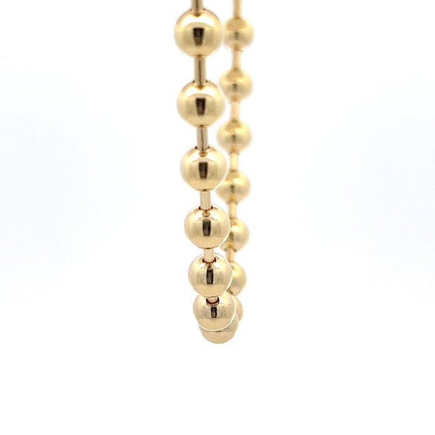 Kugelkette 14 kt (585 Gold) 6 mm - Juwelier BenjaminKugelkette 14 kt (585 Gold) 6 mm