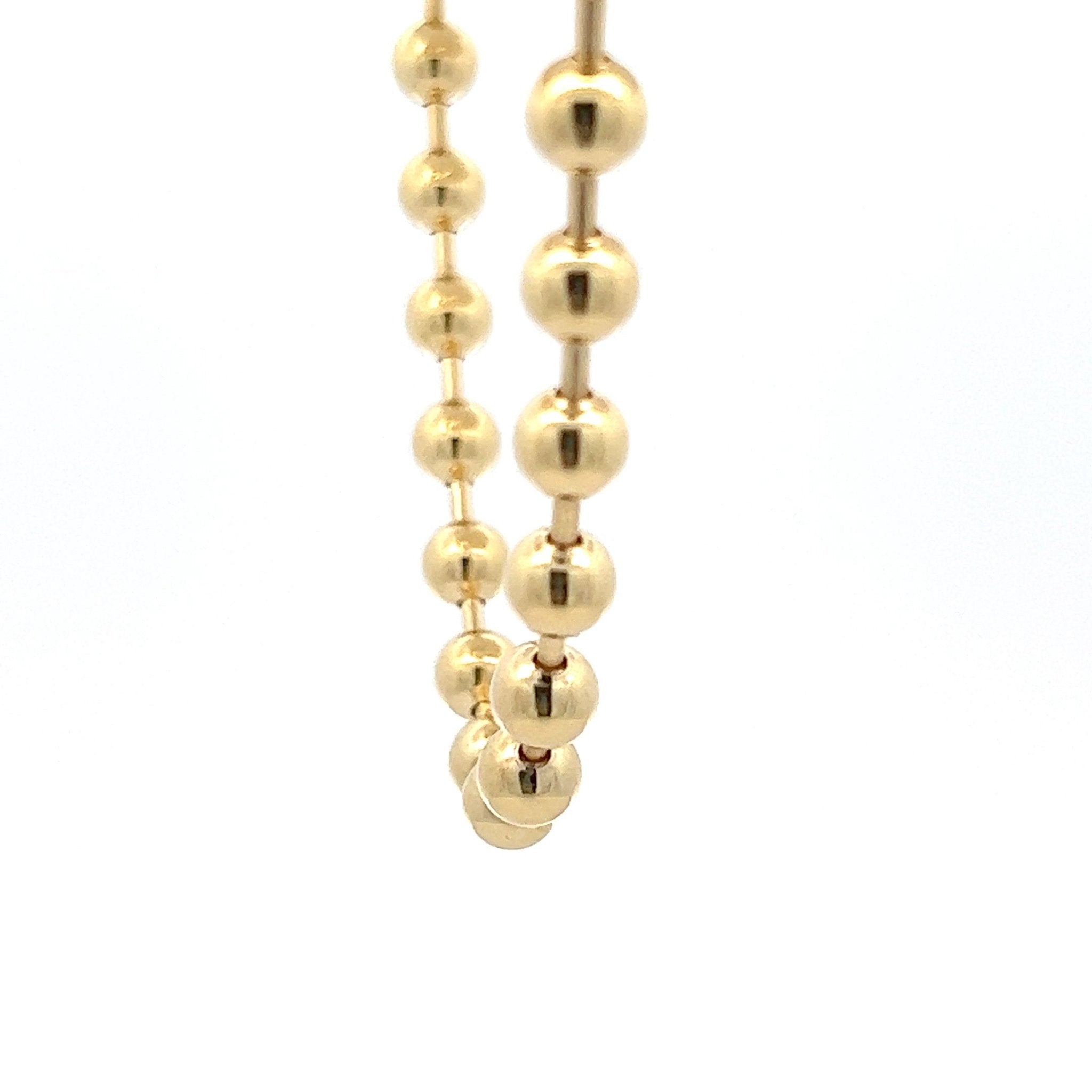 Kugelkette 14 kt (585 Gold) 6 mm - Juwelier BenjaminKugelkette 14 kt (585 Gold) 6 mm