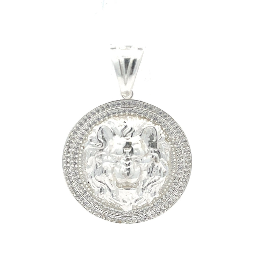 Löwenkopf Anhänger Silber - Juwelier BenjaminLöwenkopf Anhänger Silber