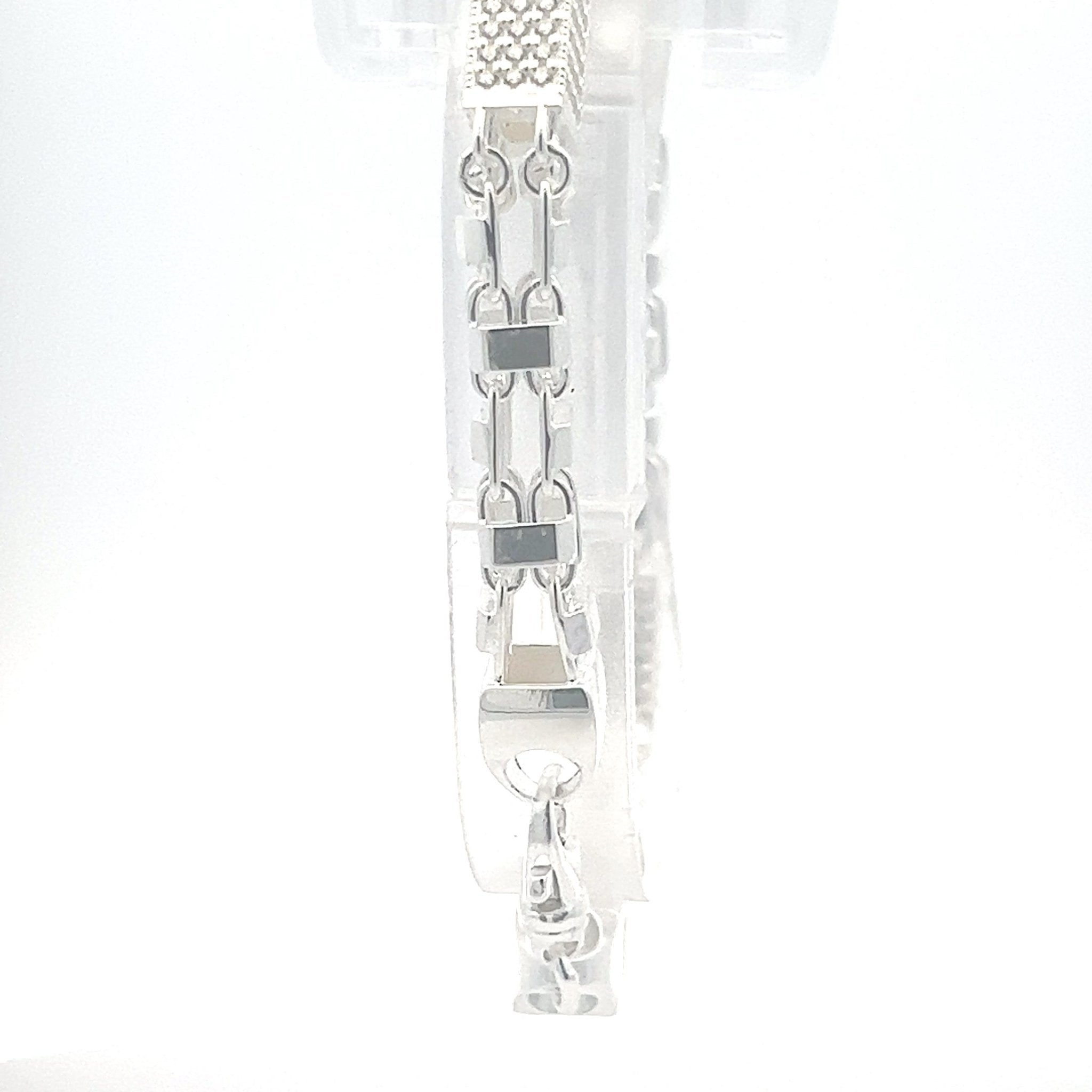 Magnumarmband x Steine Silber 6 mm - Juwelier BenjaminMagnumarmband x Steine Silber 6 mm