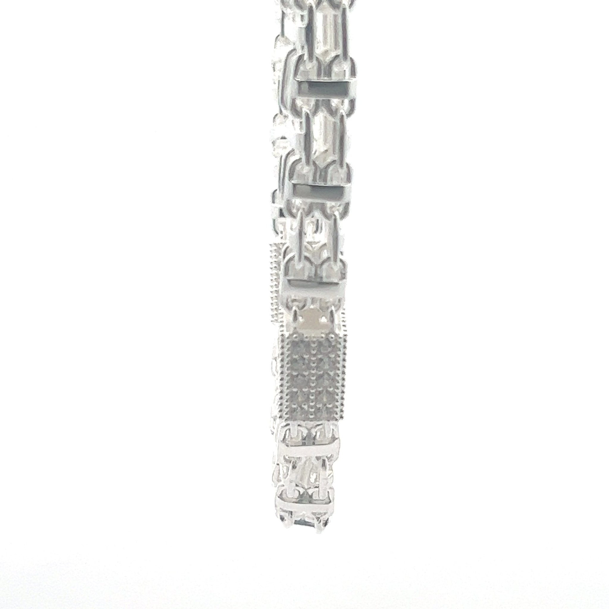 Magnumkette x Steine Silber 9 mm - Juwelier BenjaminMagnumkette x Steine Silber 9 mm