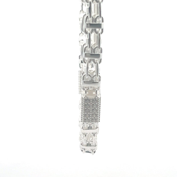 Magnumkette x Steine Silber 9 mm - Juwelier BenjaminMagnumkette x Steine Silber 9 mm