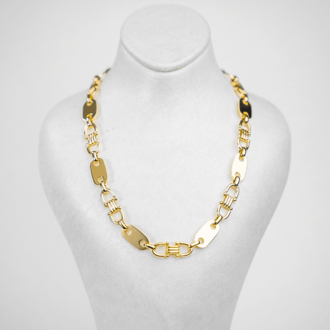 Platten - Steigbügelkette 8mm / Steigbügelarmband 8mm - Juwelier BenjaminPlatten - Steigbügelkette 8mm / Steigbügelarmband 8mmSchmuck