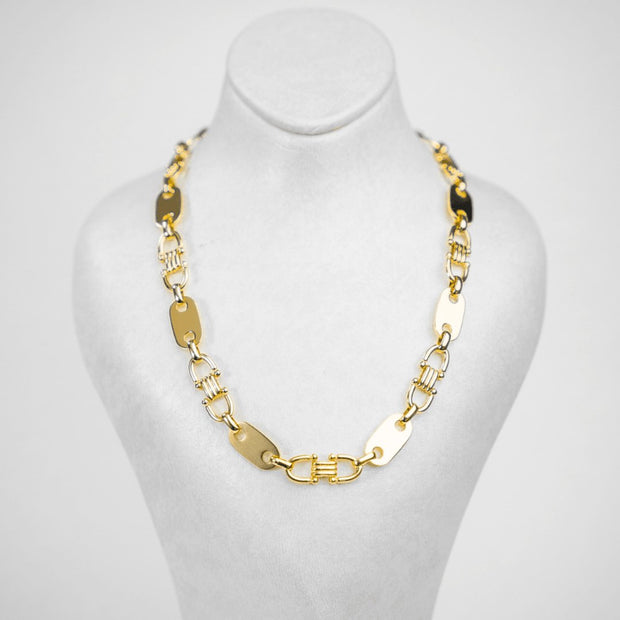 Platten - Steigbügelkette 8mm / Steigbügelarmband 8mm - Juwelier BenjaminPlatten - Steigbügelkette 8mm / Steigbügelarmband 8mmSchmuck