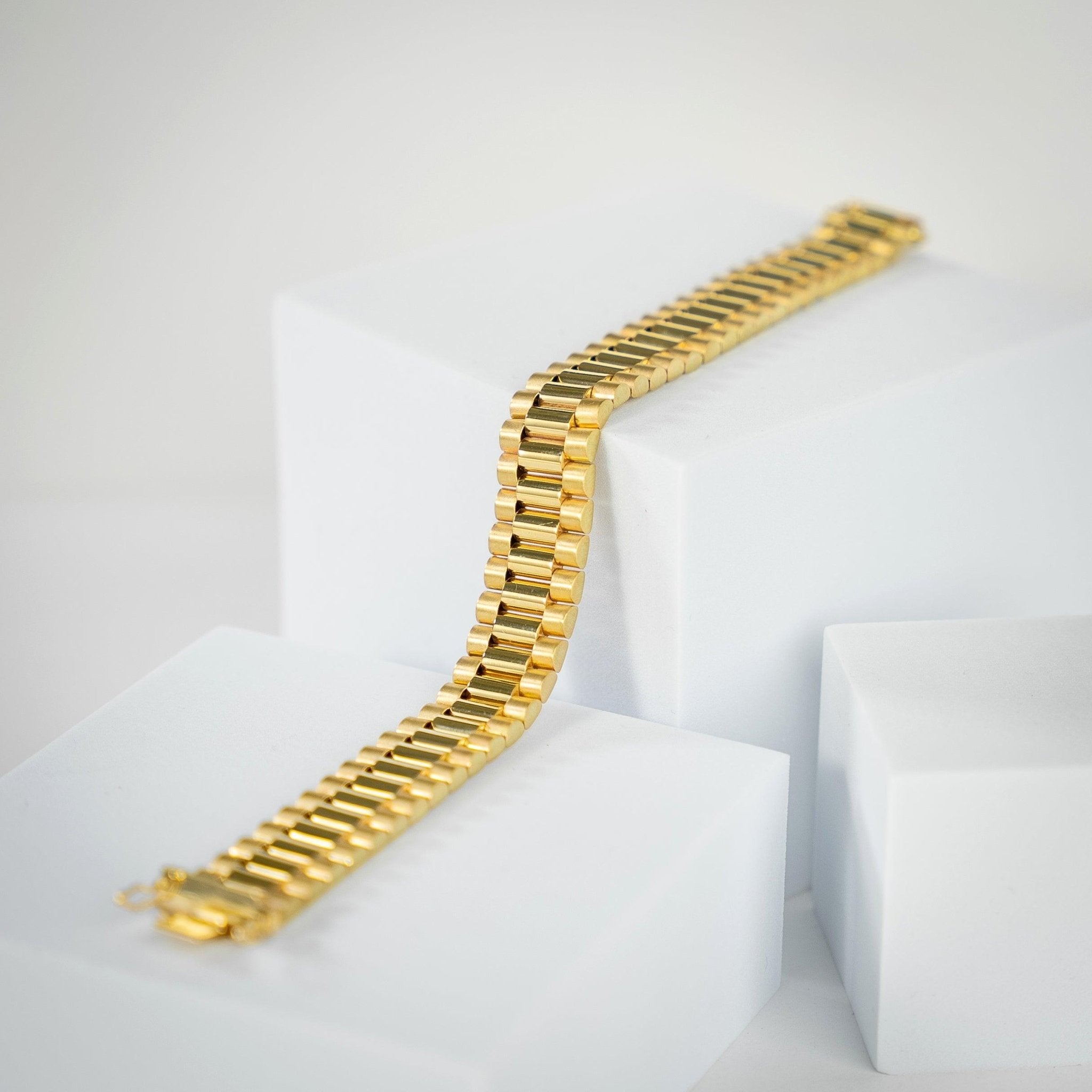 Präsidenten Armband Gold 12mm / 16mm - Juwelier BenjaminPräsidenten Armband Gold 12mm / 16mmSchmuck
