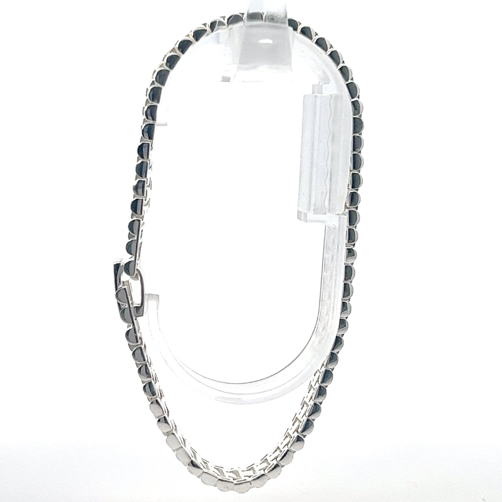 Präsidenten Armband Silber / Gold 10mm - Juwelier BenjaminPräsidenten Armband Silber / Gold 10mm