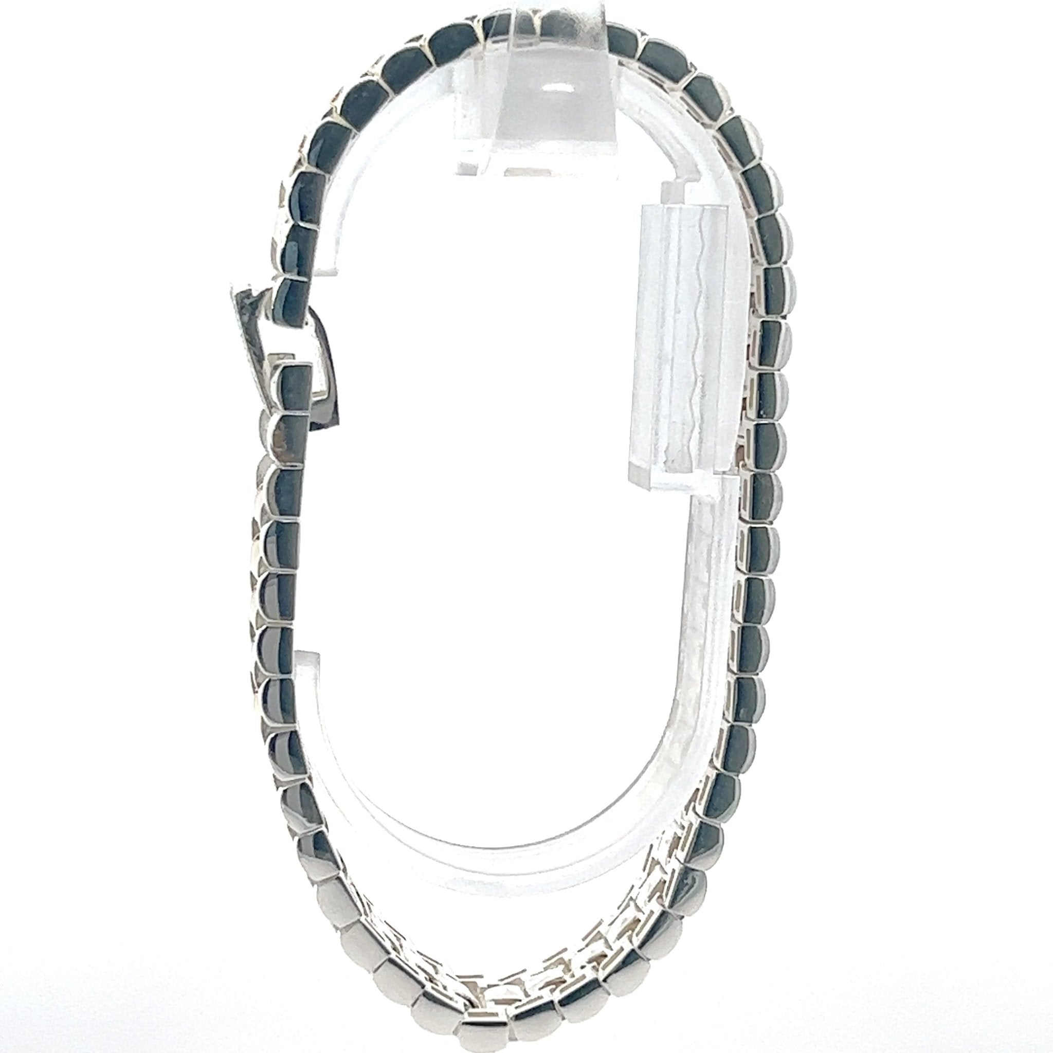 Präsidenten Armband Silber / Gold 15mm - Juwelier BenjaminPräsidenten Armband Silber / Gold 15mm