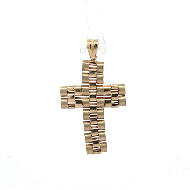 Präsidenten Kreuz Anhänger Gold 4,6cm - Juwelier BenjaminPräsidenten Kreuz Anhänger Gold 4,6cm