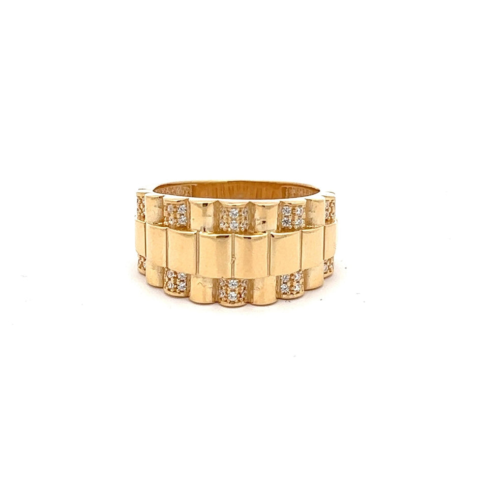Präsidenten Ring 14 kt (585 Gold) - Juwelier BenjaminPräsidenten Ring 14 kt (585 Gold)