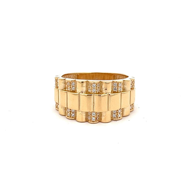Präsidenten Ring 14 kt (585 Gold) - Juwelier BenjaminPräsidenten Ring 14 kt (585 Gold)