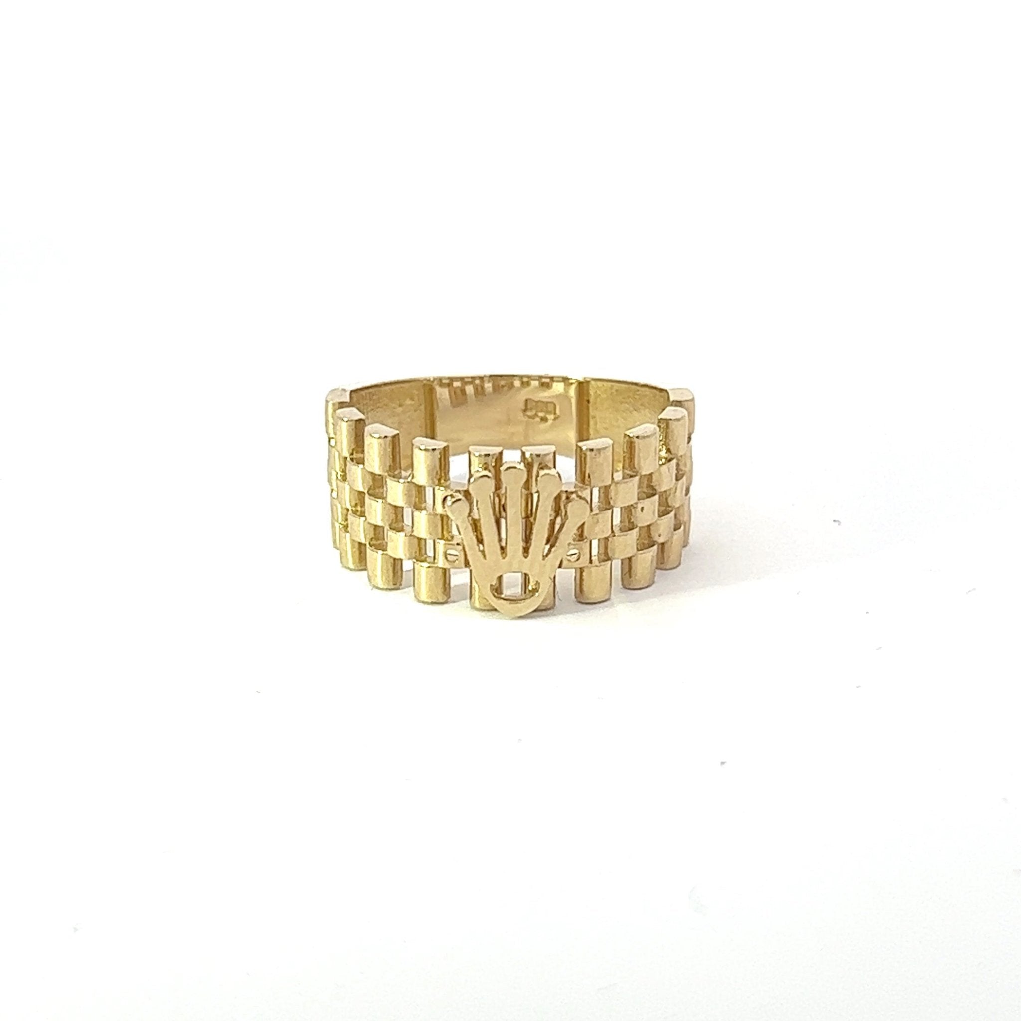 Präsidenten Ring x Krone 14 kt Gold (585) - Juwelier BenjaminPräsidenten Ring x Krone 14 kt Gold (585)