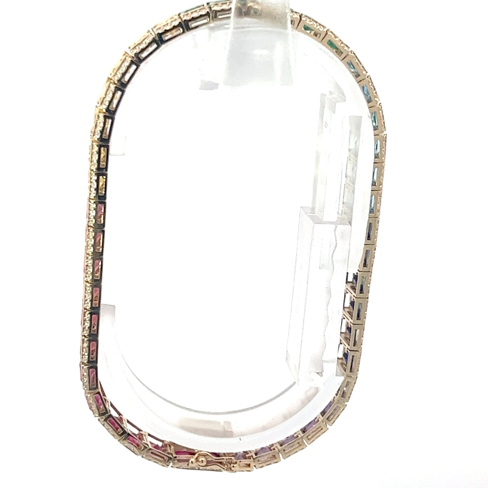 Rainbow Armband 8 mm 14 kt (585 Gold) - Juwelier BenjaminRainbow Armband 8 mm 14 kt (585 Gold)