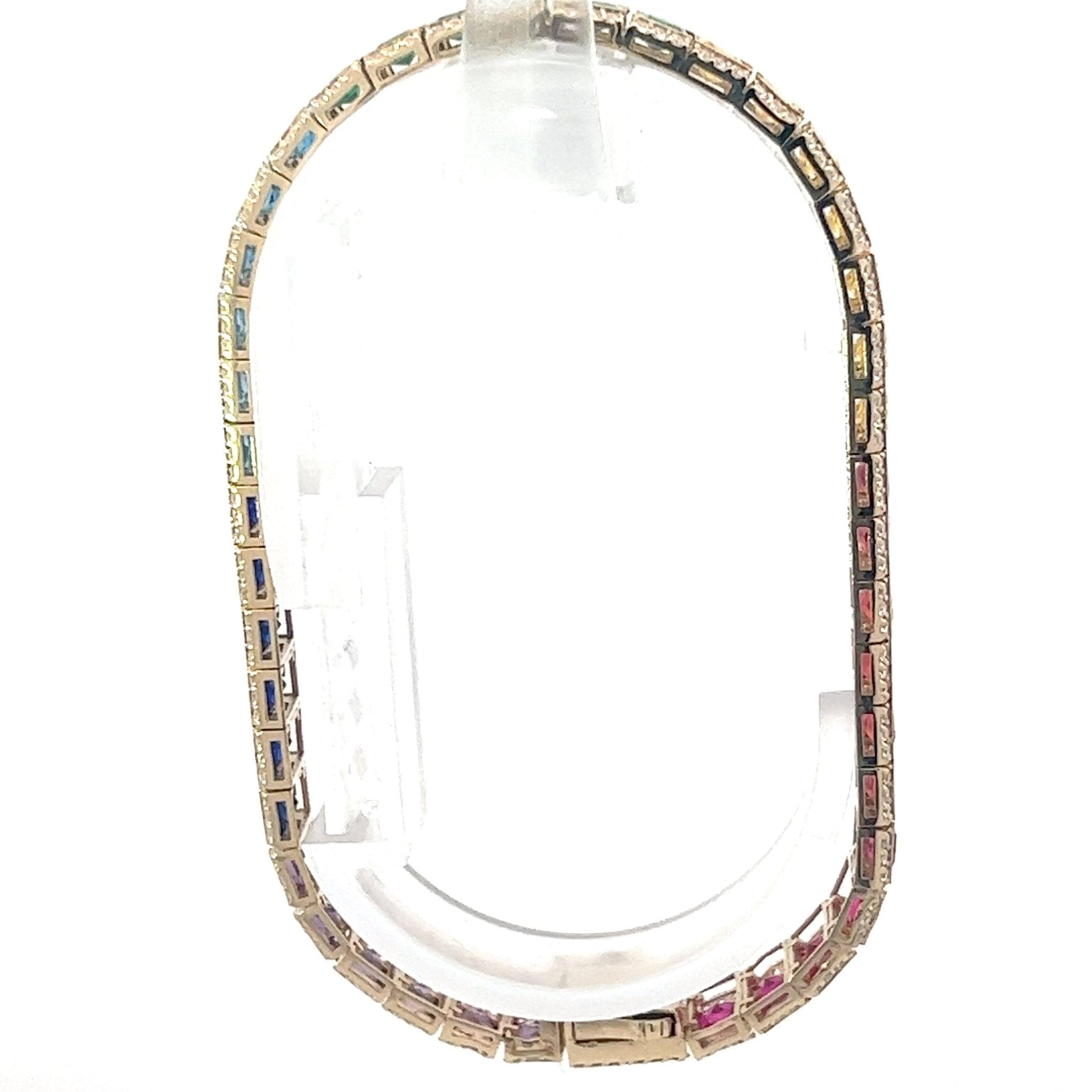 Rainbow Armband 8 mm 14 kt (585 Gold) - Juwelier BenjaminRainbow Armband 8 mm 14 kt (585 Gold)