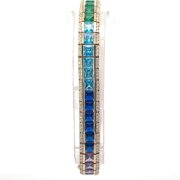 Rainbow Armband 8 mm 14 kt (585 Gold) - Juwelier BenjaminRainbow Armband 8 mm 14 kt (585 Gold)