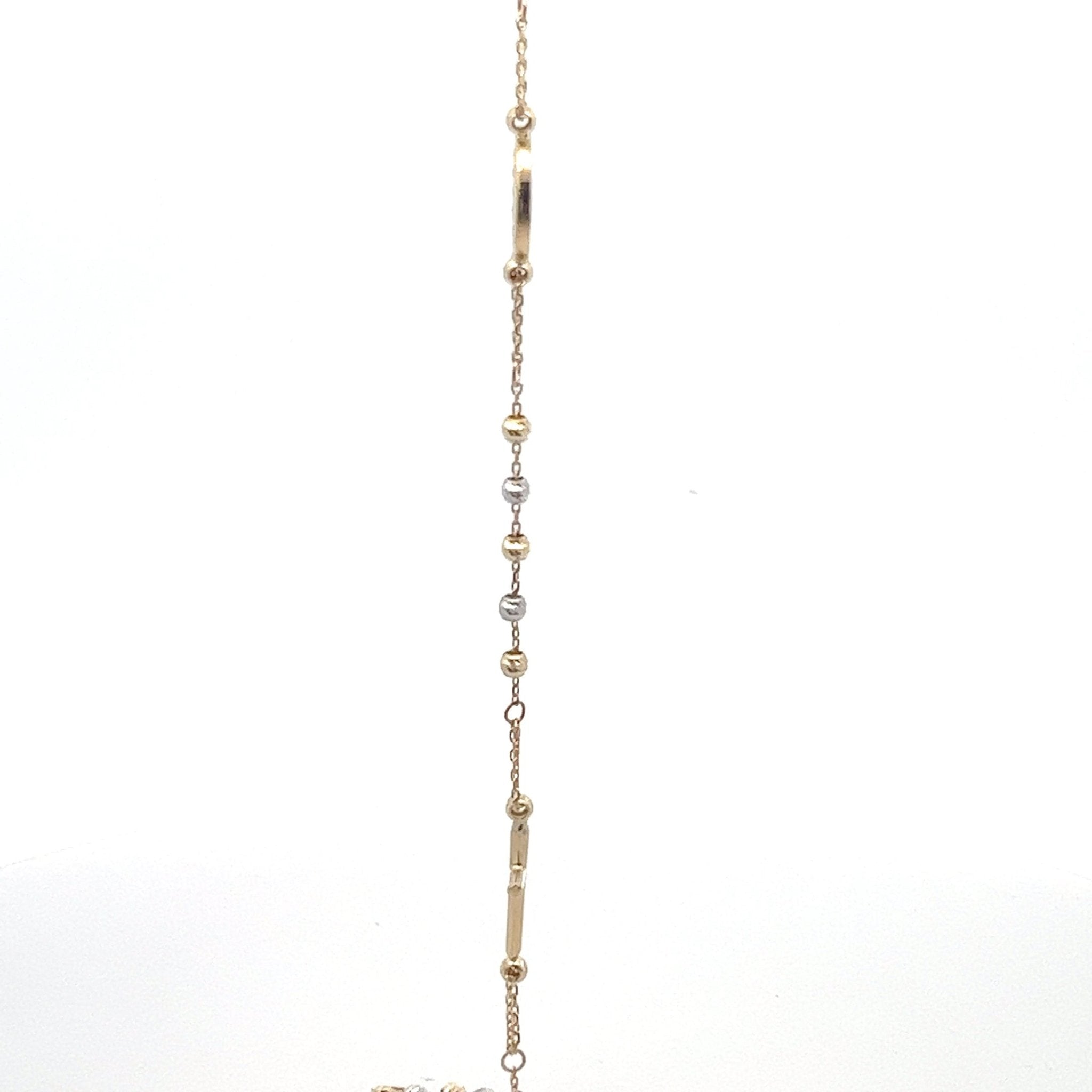 Rosenkranz Armband Bicolor 14 kt - Juwelier BenjaminRosenkranz Armband Bicolor 14 kt