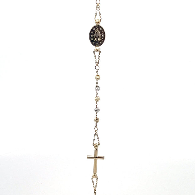 Rosenkranz Armband Bicolor 14 kt - Juwelier BenjaminRosenkranz Armband Bicolor 14 kt