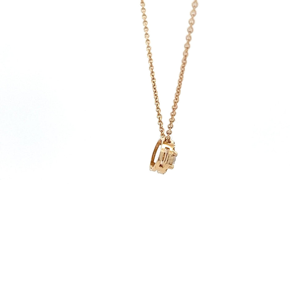 Solitär Diamantanhänger 14 kt (585 Gold) 0.12 ct - Juwelier BenjaminSolitär Diamantanhänger 14 kt (585 Gold) 0.12 ct