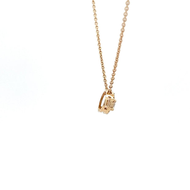 Solitär Diamantanhänger 14 kt (585 Gold) 0.12 ct - Juwelier BenjaminSolitär Diamantanhänger 14 kt (585 Gold) 0.12 ct
