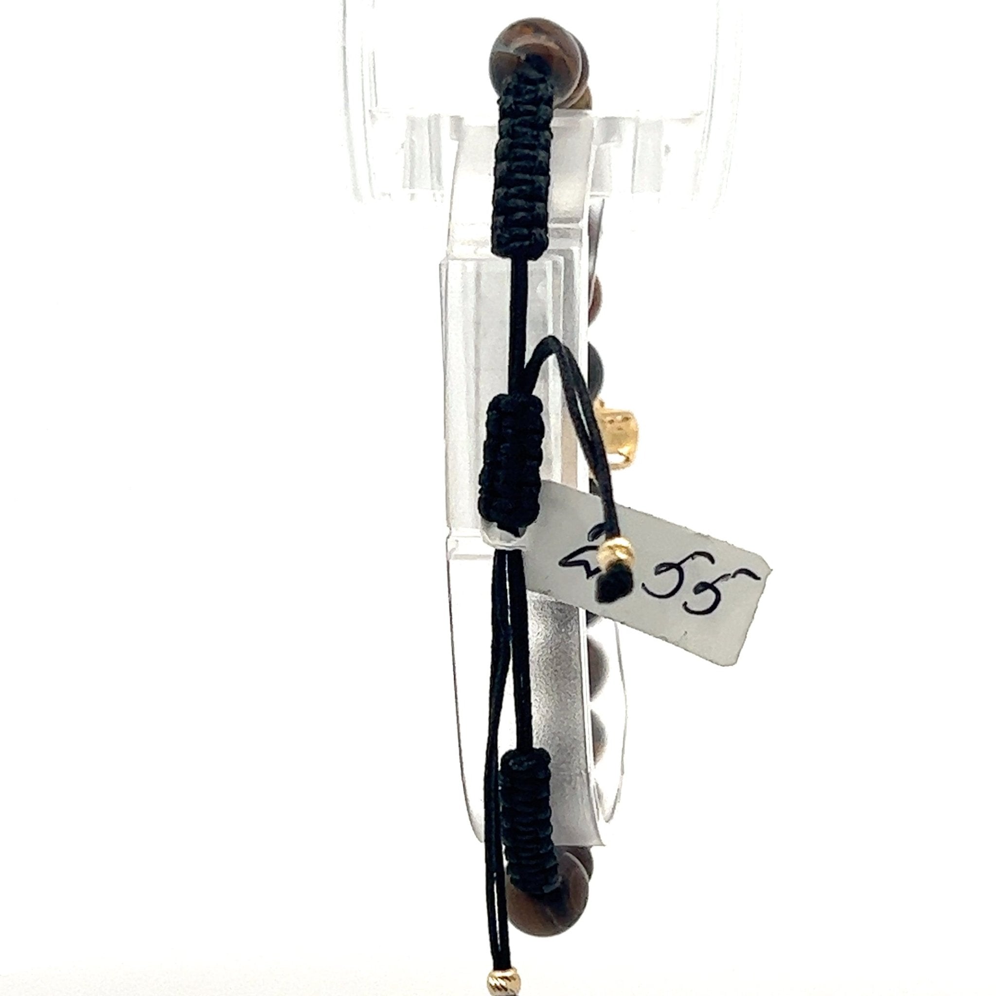 Stoffarmband mit Totenkopf-Element - Juwelier BenjaminStoffarmband mit Totenkopf-Element