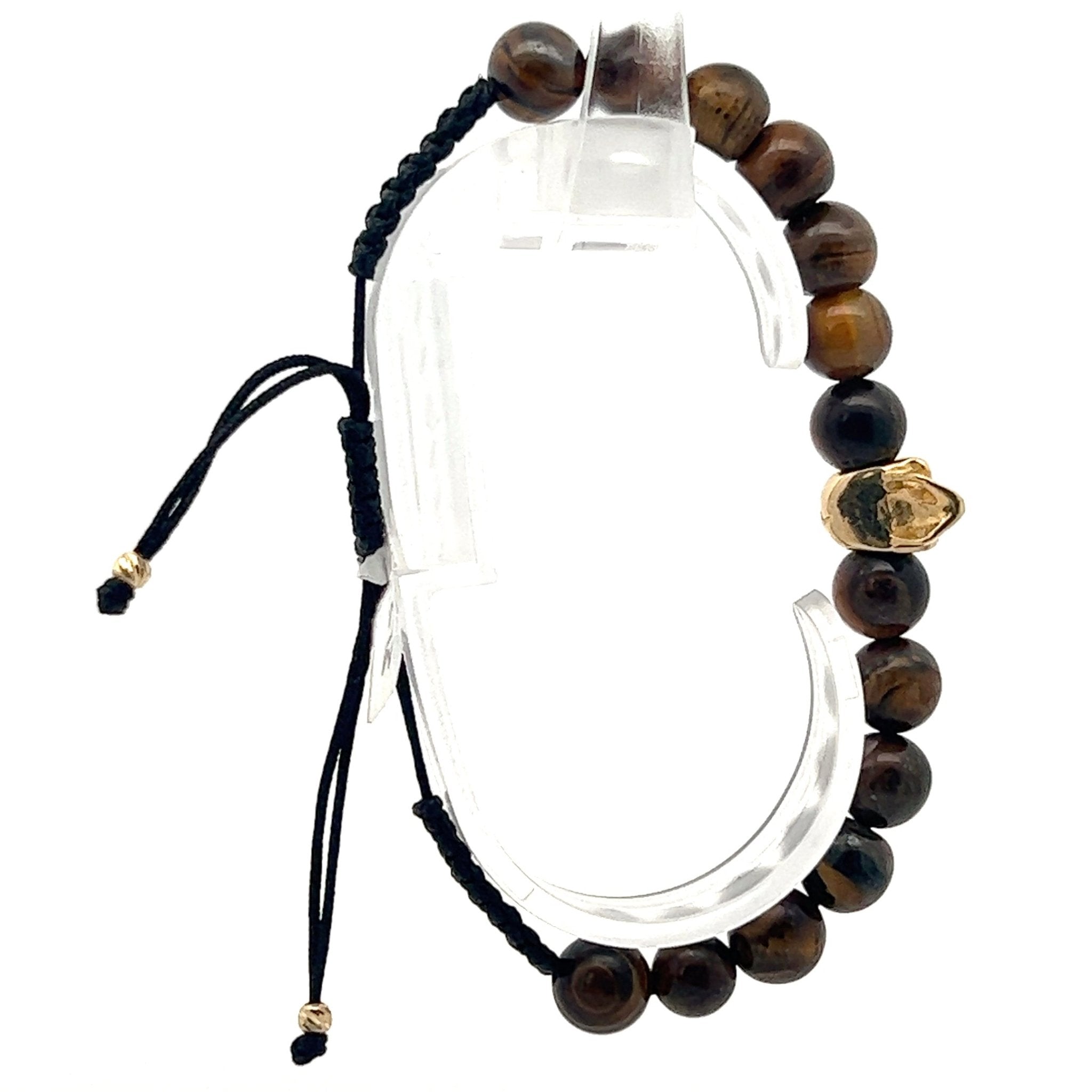 Stoffarmband mit Totenkopf-Element - Juwelier BenjaminStoffarmband mit Totenkopf-Element