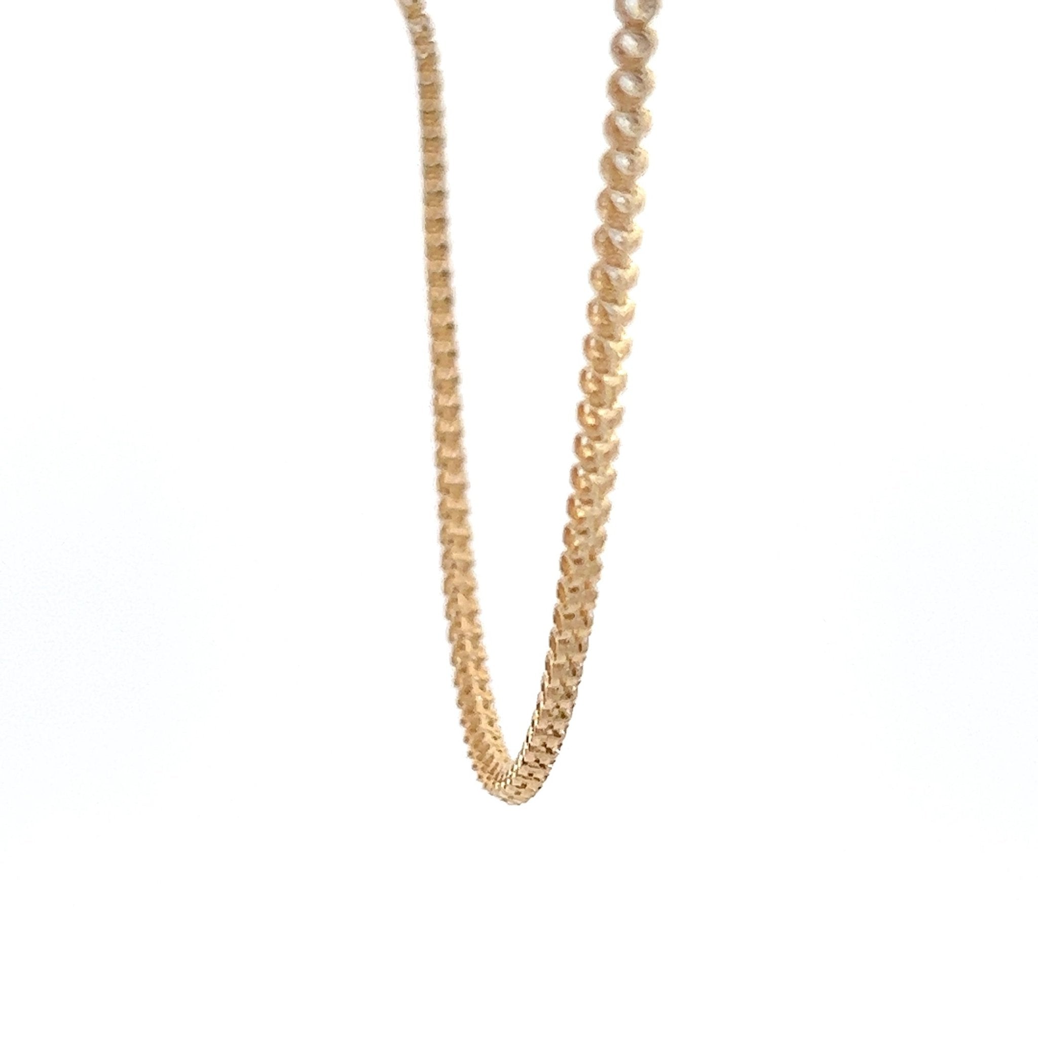 Tennis Kette 14 kt (585 Gold) - Juwelier BenjaminTennis Kette 14 kt (585 Gold)