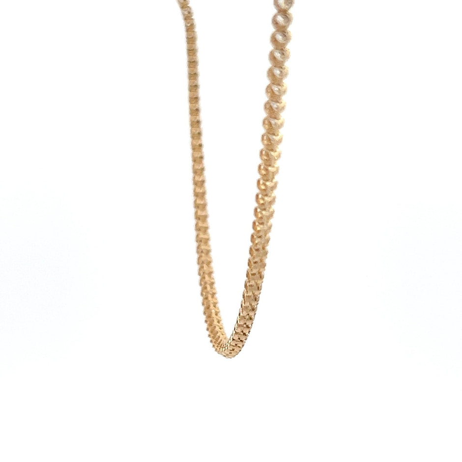 Tennis Kette 14 kt (585 Gold) - Juwelier BenjaminTennis Kette 14 kt (585 Gold)
