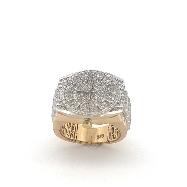 Uhrenstil Goldring 17,1g - Juwelier BenjaminUhrenstil Goldring 17,1g